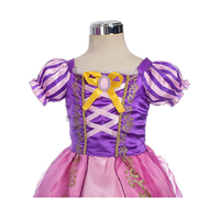 Robe de princesse pour filles, Costumes de fête Cosplay conte de fées avec accessoires longs tressés HPC-2113