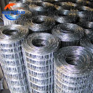 Kawat pagar lapangan galvanis 8 kaki x 330 kaki pagar babi domba pagar lapangan peternakan untuk kuda - Product Image 3