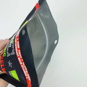 Sachets refermables personnalisés pour épices, petits sacs étanches pour noix, emballages alimentaires en Mylar avec fenêtre, sacs scellables pour salades - Product Image 5