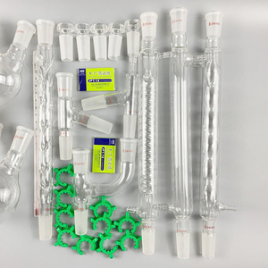 Equipo de <span class=keywords><strong>laboratorio</strong></span> de vidrio para química orgánica, kit de destilación con junta 24/40 - Product Image 5