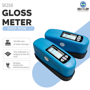 SKZ68 Glossometro Economico Tri-Gloss 20 60 85 Gradi ISO2813 ISO7668 GB/T9754 GB/T7706 per Vernici, Marmo, Pietra, Plastica - Product Image 1
