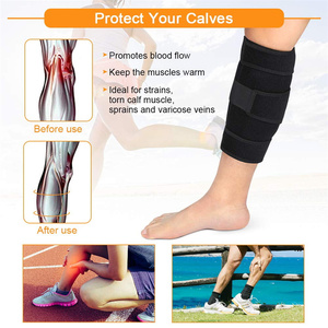 Supporto per il recupero e la protezione del polpaccio in neoprene per atleti, per infortuni, stiramenti, distrazioni, periostite tibiale, fascia compressiva, tutore per polpaccio - Product Image 2