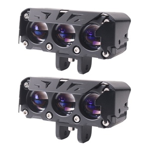 SANVI New Arrival Super Bright 5500K S03 Bi Led Projector LED Headlights Lenses Universal Fit Car Lamps Car Repair Lamp - Product Image 2