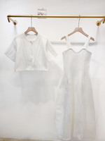 Ensemble décontracté Bettergirl 2026 : Nouvelle robe longue en tricot élégante de style français et cardigan