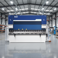 Presse plieuse hydraulique ZYB entièrement automatique de qualité supérieure 125T 3200mm pour pliage d'aluminium CNC Delem DA53T DA66T