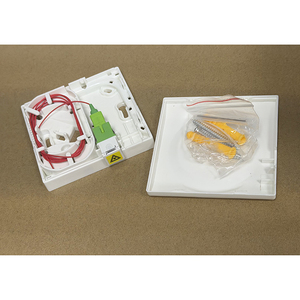 Boîtier <span class=keywords><strong>PTO</strong></span> 1 Cœur à Mode Unique SC/APC pour FTTH, Couleur Blanche, Petit Boîtier <span class=keywords><strong>PTO</strong></span> à <span class=keywords><strong>Fibre</strong></span> Optique, Vente Directe Usine - Product Image 4