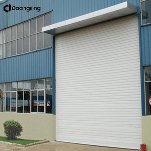 Porte enroulable en aluminium pour les devantures de magasins de détail avec lattes légères anti-corrosion et sangle de traction manuelle - Product Image 2