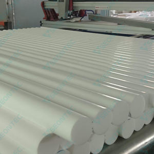 Varilla de plástico de 40x1000mm, varilla de <span class=keywords><strong>PTFE</strong></span> redonda sólida de <span class=keywords><strong>PTFE</strong></span> virgen puro con precio de fábrica - Product Image 3