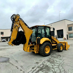 Chargeuse-pelleteuse Caterpillar Cat 420F 420F2 4x4 4x2 4WD d'occasion abordable, prête à l'exportation - Product Image 1