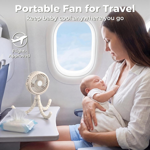 Flexible Adjustable Foldable Octopus Fan USB Tripod Baby <b>Mini</b> Portable Outdoor Electric Air <b>Cooler</b> Battery Powered Household RV - Product Image 5