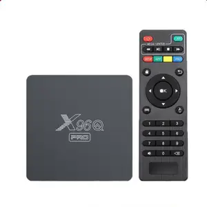 X96q pro caixa de tv, android 10.0, allwinner, h313, quad-core, 2.4g, wi-fi, 2gb, 16gb, smart tv player, x96 q, 1g, 8g, set-top iptv, caixa 4k