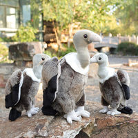 Peluche oiseau réaliste en peluche 25/35/35cm, nouveau, cigogne, pélican, vautour, aigle