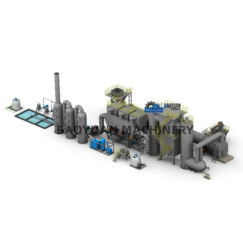 공장 직접 공급 활성탄 탄화 숯 기계 생산 라인 제조 장비
