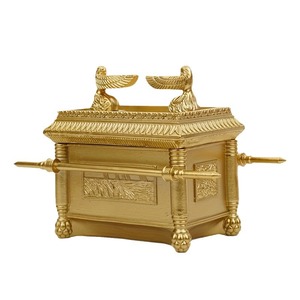 หีบขนาดกลางของพันธสัญญามนุษย์ขนนกศาสนา Menorah ชาวยิวของตกแต่งบ้าน - Product Image 6