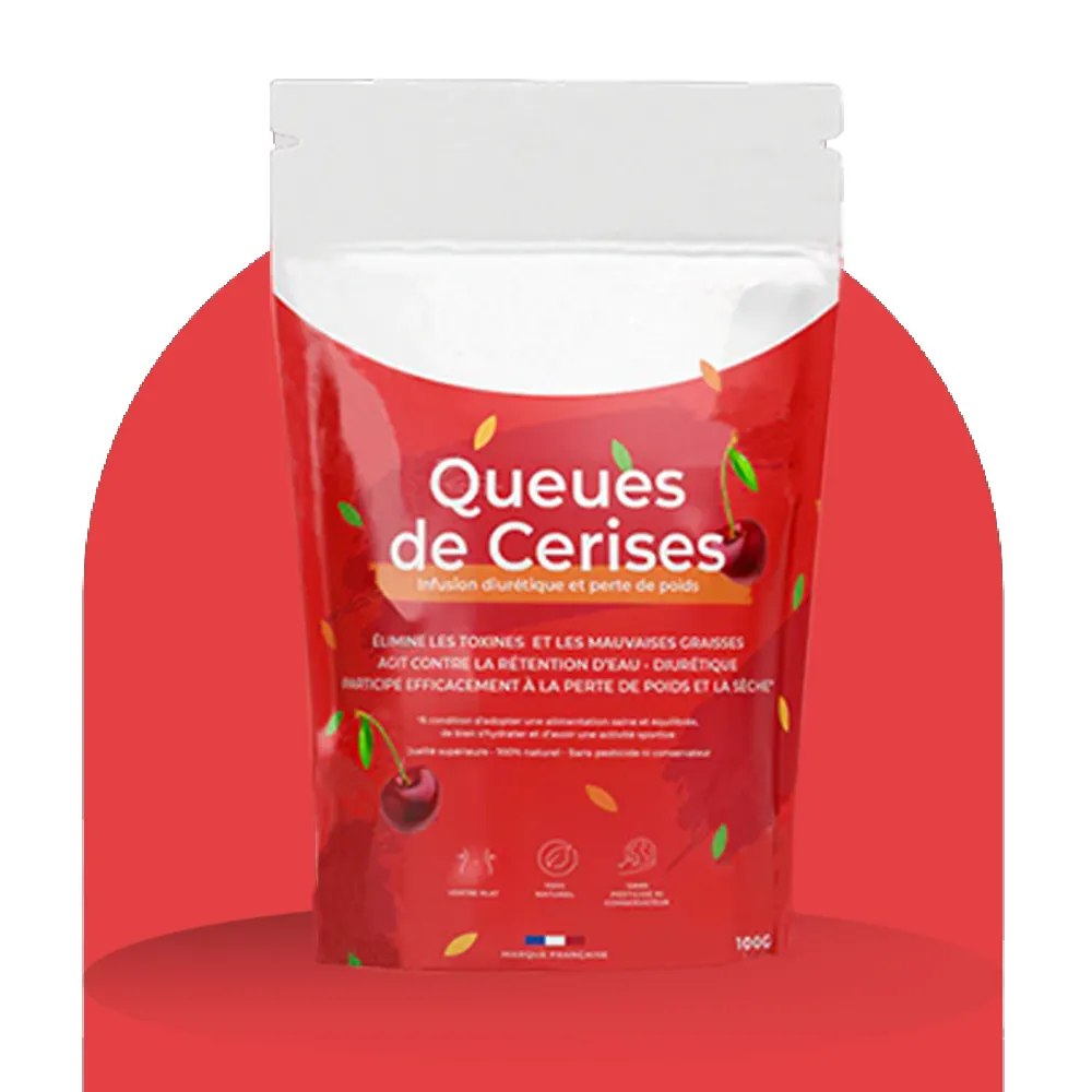 Owari Queues de cerises Thé à queue de cerise Herbes naturelles Antioxydants Effet diurétique Favoriser la digestion Combat Thé de rétention d'eau