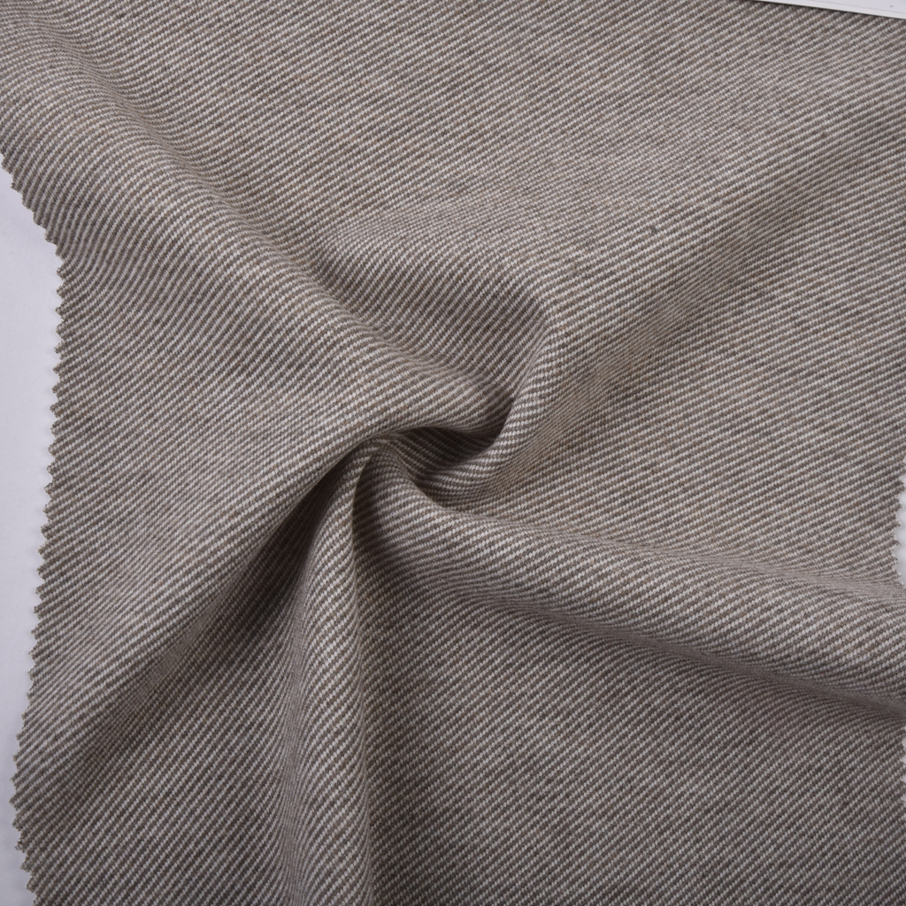 Custom Made 81%Polyester 15%Rayon 4%Spandex 280GSM Cashmere Look Twill Stretch Knit Fabric For Outdoor