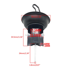 Membrana diaframma carburatore pistone vuoto per Honda Cbr250 Cbr250RR Mc22 1990 / Gl1500 Gl1500c Val - Product Image 6