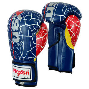 Gants de boxe en cuir robustes pour adultes de 8oz 16oz fabriqués sur mesure vente en gros de haute qualité Arts martiaux Sports Design Propre - Product Image 1