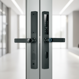 Aluminum Door Smart <b>Lock</b> Fingerprint Password Card App <b>Remote</b> Unlock Product Title Aluminum Door Smart <b>Lock</b> Fingerprint Password - Product Image 2