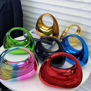 Borsa a tracolla in acrilico dorato colorato moda 2025 da donna borsa da sera traboccante da donna borsa da festa nuziale <span class=keywords><strong>Chic</strong></span> da donna - Product Image 4