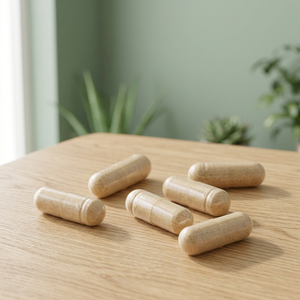 Capsules de complément alimentaire à base d'ashwagandha, entièrement naturelles, pour la croissance des cheveux, la croissance des ongles, la gestion de l'énergie - Entretien quotidien de la santé - Product Image 1