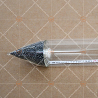 Hydromètre de sol en verre TM-85 avec mélangeur cylindrique pour l'analyse de la granulométrie des particules de sol