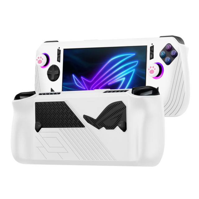 Case Protective Grips Silicone Rubber Cover Skin for Rog Ally X Console Case Gel Cover Thumb Grips