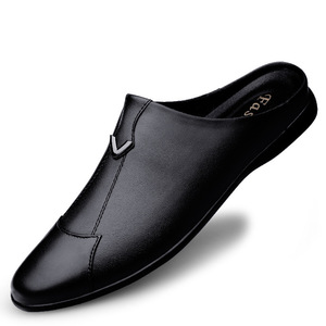 Mocassins Homme Grande Taille en Cuir de Vachette Creux Respirants et Durables avec Semelle EVA – Chaussures Décontractées Mi-Hautes pour Printemps, Été, Automne - Product Image 6