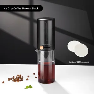 Goutte à goutte à glace transparente cafetière à infusion froide en verre petite infusion froide de type goutte à goutte domestique filtrée <span class=keywords><strong>pour</strong></span> une extraction efficace - Product Image 6