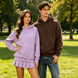 Pull à capuche tricoté surdimensionné en coton 100 % de haute qualité pour l'hiver, avec cordon de serrage, élégant et personnalisable avec logo – Vente en gros - Product Image 1