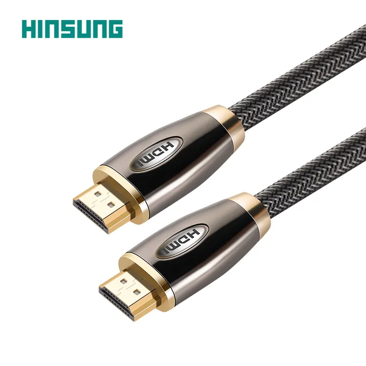 4K Premium HDMI kablo tipi bir erkek ile 2160P 1080P yüksek hızlı Ethernet 3D ARC HDMI 1.4 2.0 sürüm kablosu