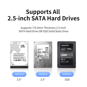 กล่องใส่ฮาร์ดดิสก์ FIDECO Usb3.0 ขนาด 2.5 นิ้ว รุ่น 25 ช่อง - Product Image 6