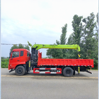Camion-grue Grain Depot pour l'installation d'équipements de stockage de céréales, de levage de grans-secours et de logistique agricole