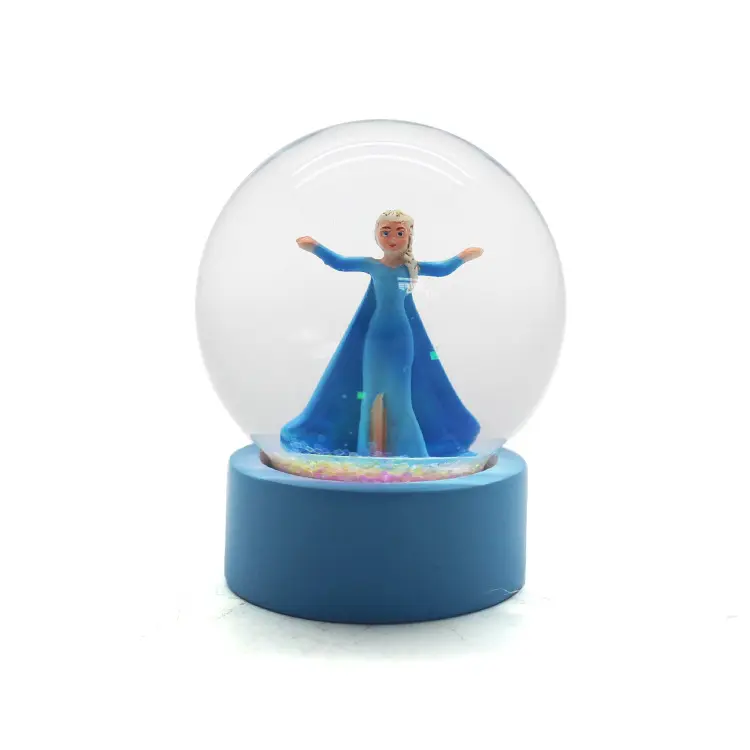 Bola kristal, ornamen kreatif kerajinan resin kartun putri Dekorasi Rumah hadiah Hari anak-anak Dekorasi Rumah