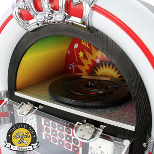 Atterrissage commercial américain Jukebox musique rétro machine <span class=keywords><strong>voD</strong></span> vinyle haut-parleur Bluetooth spot audio - Product Image 4