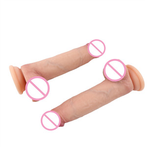 Penis Massager Seksspeeltjes Realistische Dildo <span class=keywords><strong>Real</strong></span> <span class=keywords><strong>Flesh</strong></span> Big Dildo Sterke Sucker Kunstmatige Vloeistof Siliconen Penile Dildo Voor Vrouwen - Product Image 6