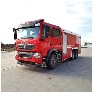 Camions de pompage diesel HOWO 6X4 et moteurs de lutte contre les incendies principaux, nouveaux modèles les plus vendus pour les secours d'urgence - Product Image 2