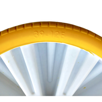 Prix d'usine 14 pouces PU mousse roue OEM couleur pneu symétrie moyeu en plastique pour toutes sortes de voitures jouets jardin Wagon roue remplacement