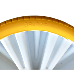 Prix d'usine 14 pouces PU mousse roue OEM couleur pneu symétrie moyeu en plastique pour toutes sortes de voitures jouets jardin Wagon roue remplacement - Product Image 6