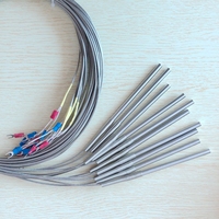 Offre Spéciale l'industrie J type thermocouple capteur de température sonde 5mm * 50mm 2m en métal-câble blindé