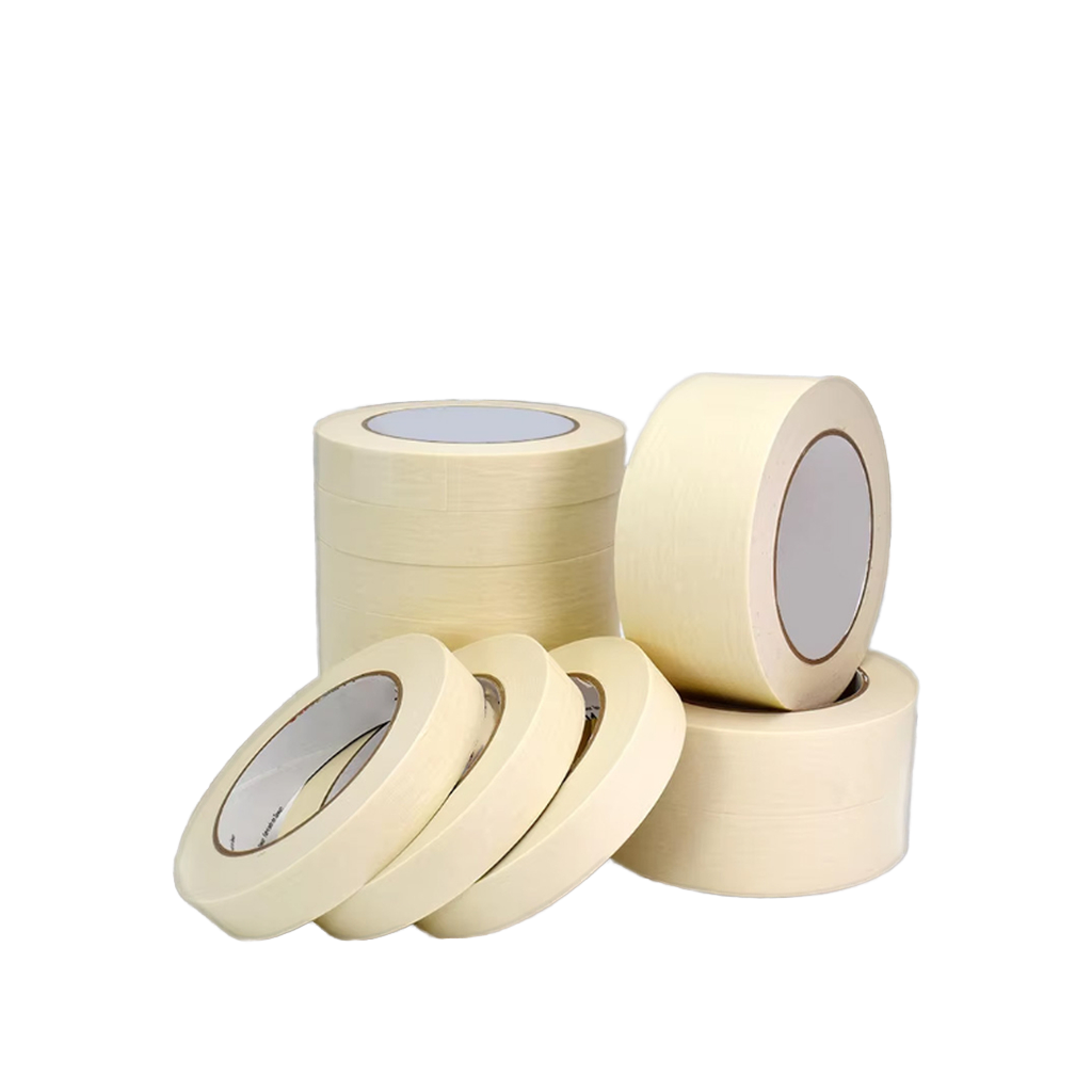 YONGYU Wholesale Crepe Paper Self Adhesive Film No Residue Wall Car Paint Painters Painting Easy-to-Tear Writable Masking Paper