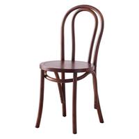 Chaises Thonet en bois empilables style campagnard couleur bois, finition chaux, pour banquets, mariages et réceptions - Vente en gros