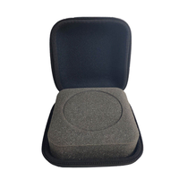 Nouvelle boîte de rangement antichoc personnalisée en gros pour collection de montres, étui de voyage portable carré rigide en EVA pour montres 2026
