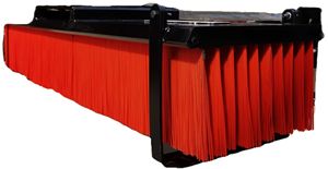 Brosse de balayage pour engins de construction, fournie par OEM, pour l'élimination des poussières industrielles sur les terrains d'excavation - Product Image 4