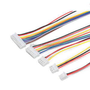 定制连接器De 2 3 4 5 6 7 8 10 13针1.5毫米间距连接器Jst延伸Zh白色母线束电缆组件 - Product Image 2