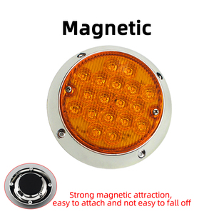 Feux <span class=keywords><strong>de</strong></span> signalisation à LED magnétiques rechargeables multicolores, étanches IP65, à fixation murale pour les chantiers <span class=keywords><strong>de</strong></span> construction - Product Image 2