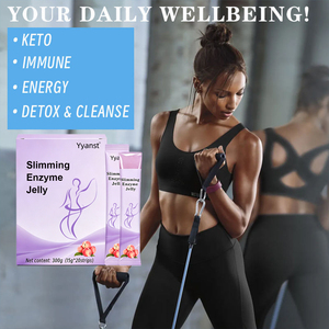 Gelée enzymatique amincissante OEM/ODM à base de cétone de framboise, faible en calories et en sucre, favorisant la détoxification et la gestion de la silhouette, perte de poids. - Product Image 3