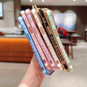 Hot bán mặt cười Electroplated trường hợp điện thoại cho iphone16 Pro sang trọng mềm mạ <span class=keywords><strong>TPU</strong></span> trường hợp điện thoại cho iPhone 16 15 14 13 12 - Product Image 3