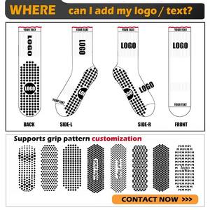 Vente en gros de chaussettes antidérapantes de haute qualité avec logo personnalisé pour femmes, chaussettes en coton pour le Pilates, le yoga et le ballet, design antidérapant - Product Image 6