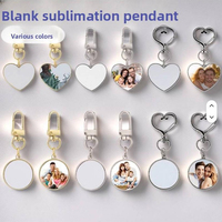 Porte-clés en métal personnalisé en gros, design sur mesure, cadeau promotionnel, souvenir, sublimation